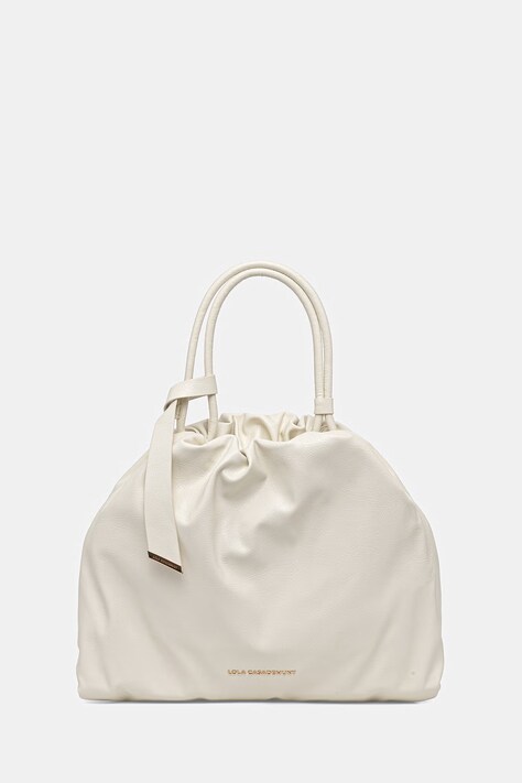 Lola Casademunt torebka kolor beżowy LS2604066