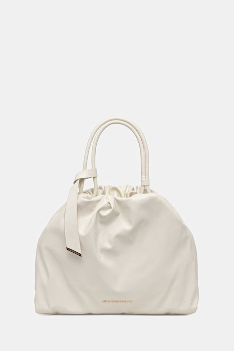 Lola Casademunt torebka kolor beżowy LS2604066