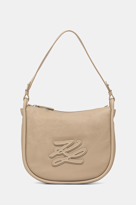 Karl Lagerfeld taška ženská K/AUTOGRAPH béžová B2W30052
