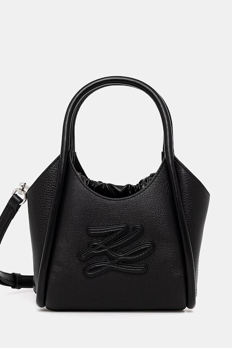 Karl Lagerfeld torebka crossbody damska K/AUTOGRAPH czarna B2W30053