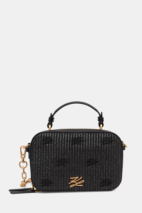 Karl Lagerfeld torebka crossbody damska K/AUTOGRAPH czarna B2W30041