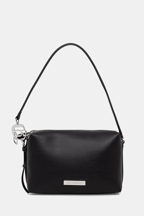 Karl Lagerfeld torebka damska z imitacji skóry IKON czarna B2W30062