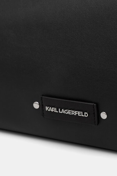 Karl Lagerfeld сумка-шопер жіноча шкіряна K/EYELETS — SS26-TOD2JF, чорний — фото 4