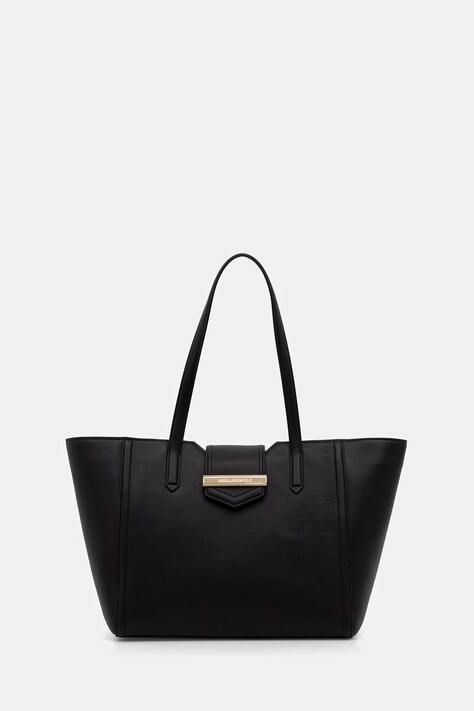 Karl Lagerfeld torebka shopper damska z imitacji skóry K/NOVA czarna B2W30097