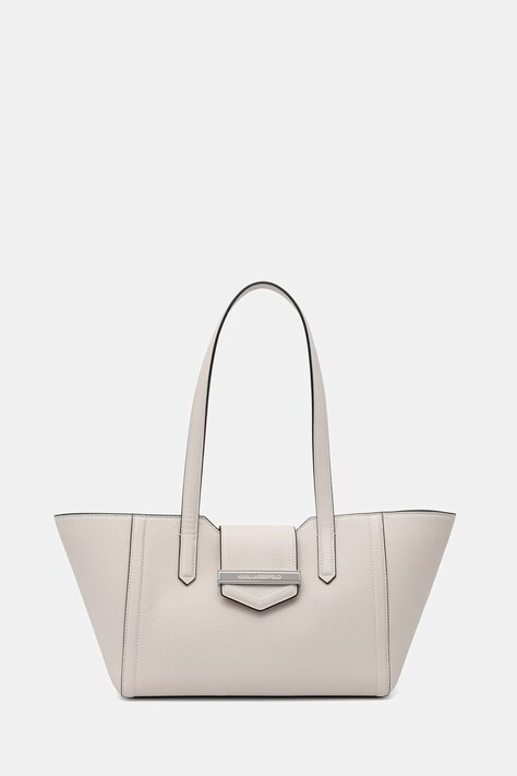 Karl Lagerfeld torebka bagietka damska skórzana K/NOVA biała B2W30108