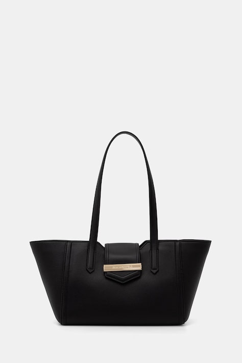 Karl Lagerfeld torebka bagietka damska skórzana K/NOVA czarna B2W30108