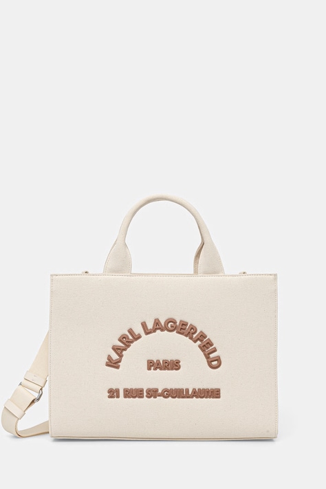 Karl Lagerfeld torebka crossbody damska K/RSG beżowa B2W50010