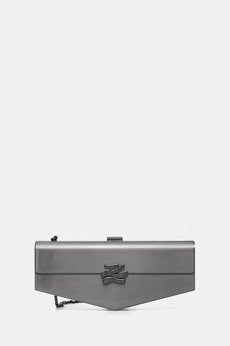 Karl Lagerfeld kopertówka damska Karl Lagerfeld Studio szara B2W30177