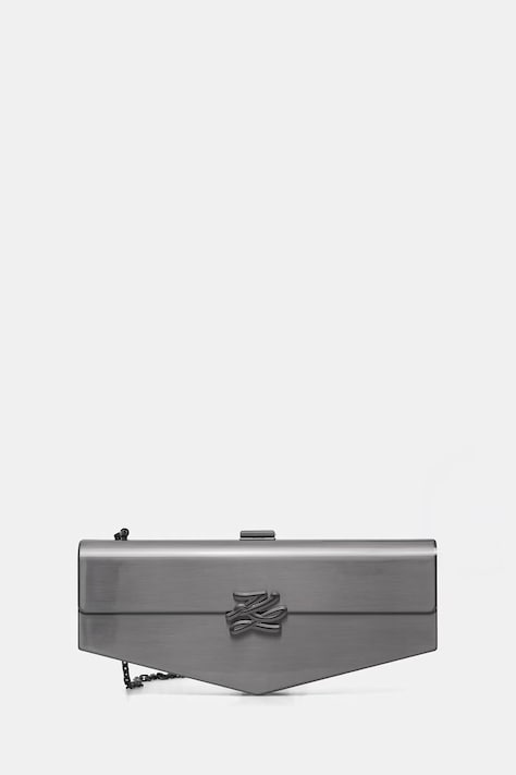 Karl Lagerfeld kopertówka damska Karl Lagerfeld Studio szara B2W30177