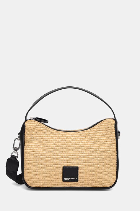 Karl Lagerfeld Jeans torebka kolor beżowy B2W30115