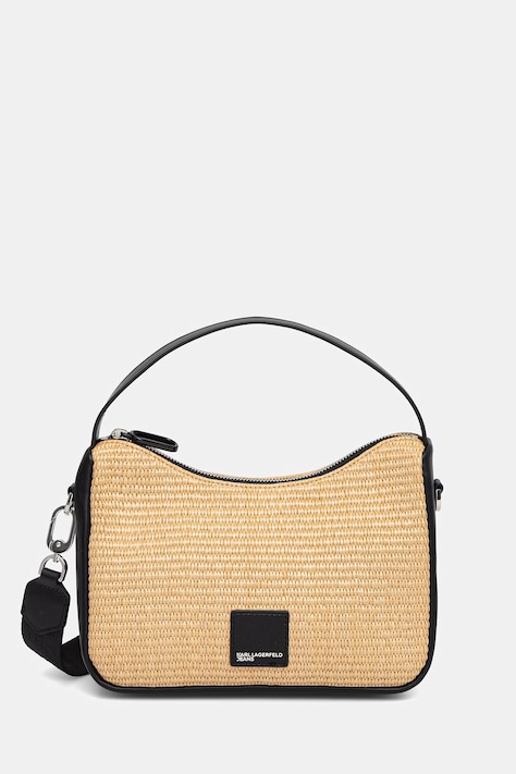 Torbica Karl Lagerfeld Jeans bež barva, B2W30115