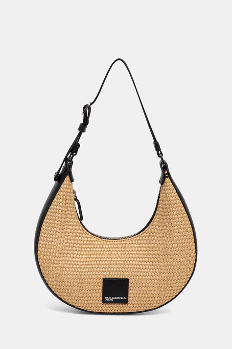 Karl Lagerfeld Jeans torebka kolor beżowy B2W30120