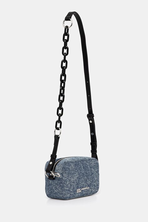 Karl Lagerfeld Jeans сумка крос-боді жіноча джинсова — SS26-TOD2KS, блакитний — фото 2
