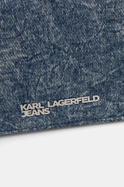 Karl Lagerfeld Jeans сумка крос-боді жіноча джинсова — SS26-TOD2KS, блакитний — фото 3