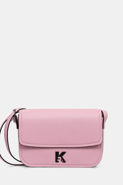 Τσάντα Karl Lagerfeld Jeans χρώμα: ροζ, B2W30125