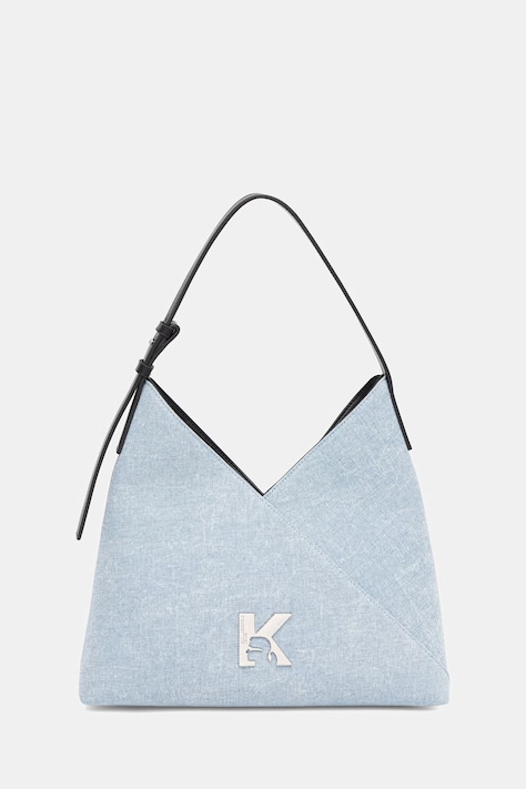 Τσάντα Karl Lagerfeld Jeans χρώμα: μπλε, B2W30132