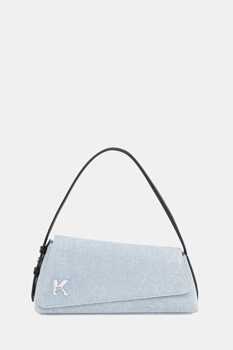 Karl Lagerfeld Jeans torebka jeansowa kolor niebieski B2W30134