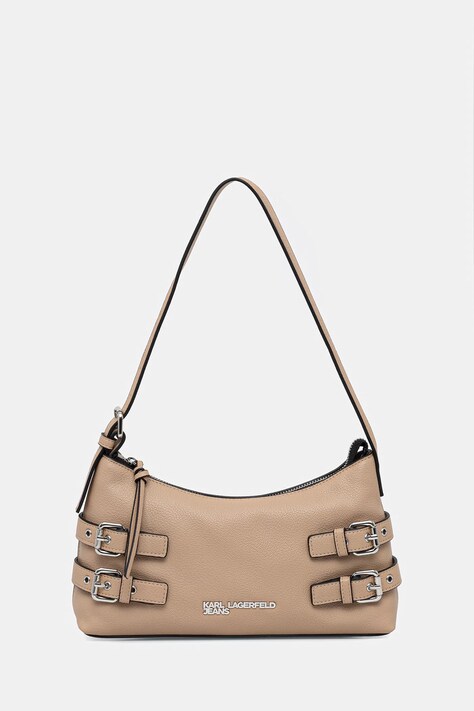 Karl Lagerfeld Jeans torebka kolor beżowy B2W30265