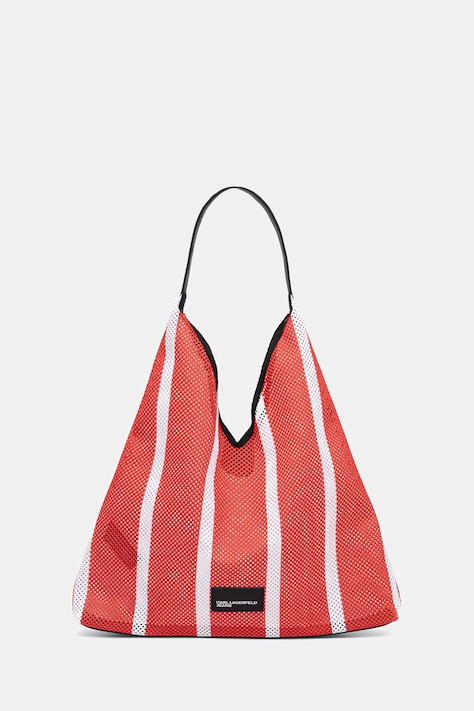 Чанта Karl Lagerfeld Jeans в червено B2W50049