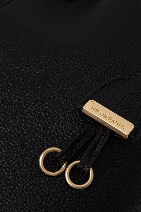 U.S. Polo Assn. сумка крос-боді жіноча зі штучної шкіри ROYAL STEWART — SS26-TOD2LO, чорний — фото 4