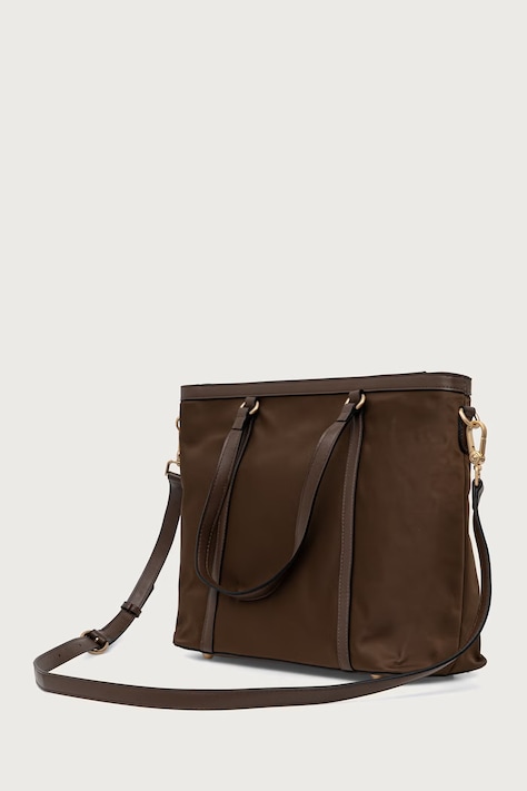 U.S. Polo Assn. Torebka shopper damska HOUSTON brązowa BEUHU6377WZC