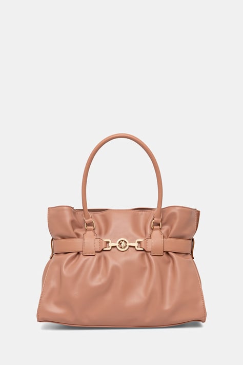 U.S. Polo Assn. torebka shopper damska JANE pomarańczowa BEUJ09039WVP