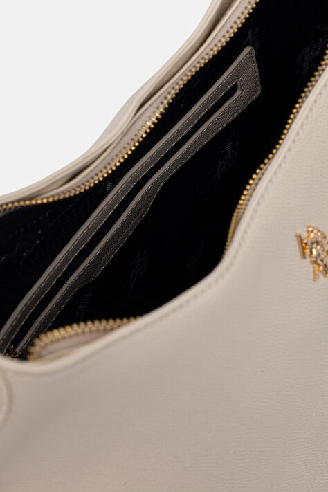 U.S. Polo Assn. сумочка жіноча зі штучної шкіри JONES — SS26-TOD2MA, бежевий — фото 5
