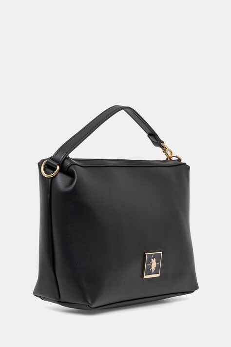 U.S. Polo Assn. сумка-шопер жіноча зі штучної шкіри MARGARET — SS26-TOD2ME, чорний — фото 5