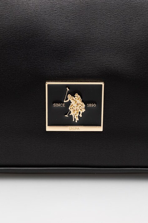 U.S. Polo Assn. сумка-шопер жіноча зі штучної шкіри MARGARET — SS26-TOD2ME, чорний — фото 9