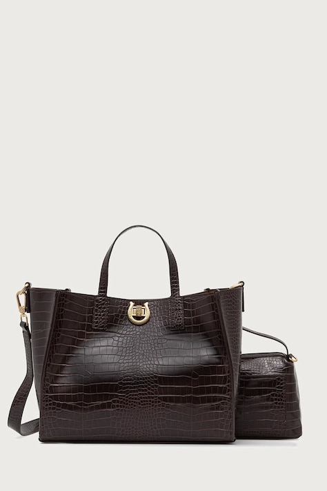 U.S. Polo Assn. Shopper γυναικεία από απομίμηση δέρματος MIDDLETON καφέ BIU0M8869WVP