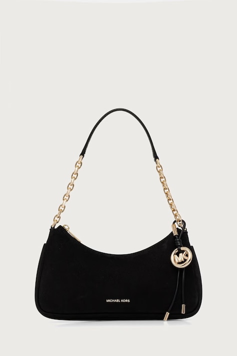 MICHAEL Michael Kors Torebka hobo damska zamszowa czarna 32R6GY5W6L