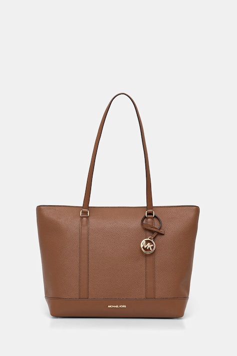 MICHAEL Michael Kors torebka shopper damska z imitacji skóry brązowa 30S6G3PT3V