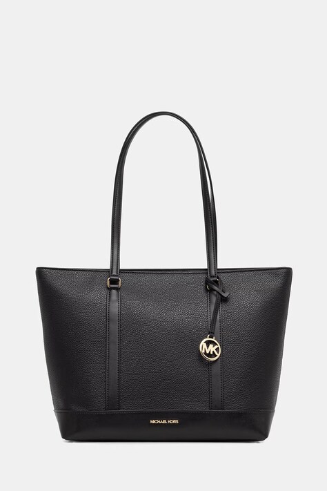 MICHAEL Michael Kors torebka shopper damska z imitacji skóry czarna 30S6G3PT3V