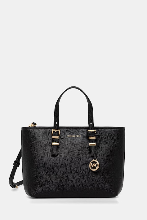 MICHAEL Michael Kors torebka crossbody damska skórzana czarna 32S6GQNC1L