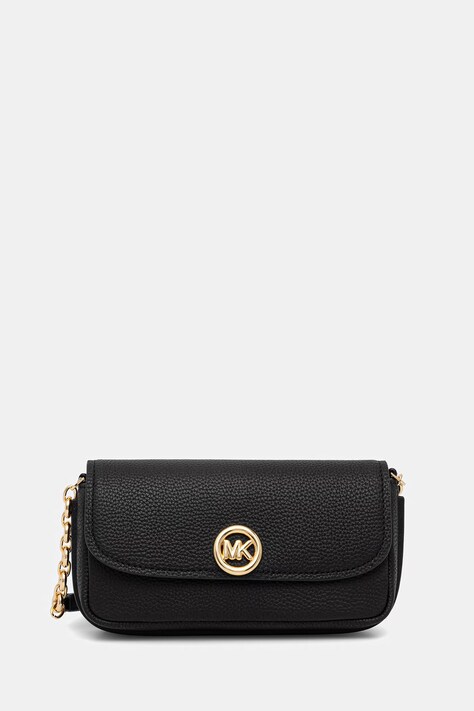 MICHAEL Michael Kors torebka skórzana kolor czarny 32S6GY5C5L