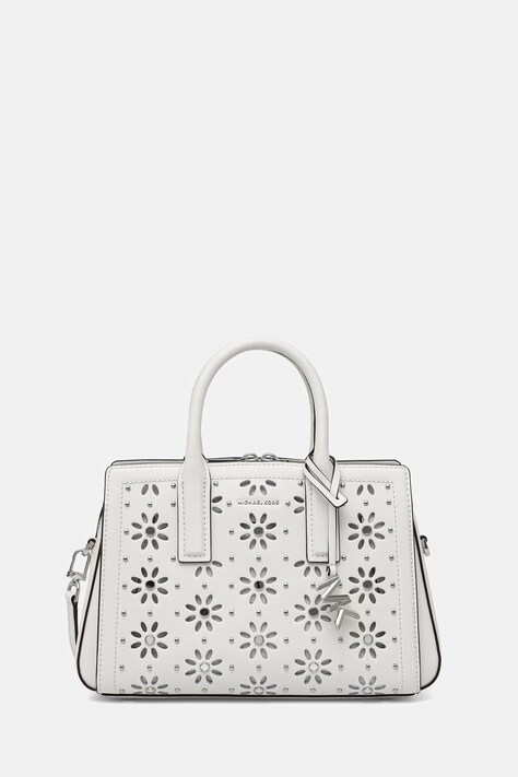MICHAEL Michael Kors torebka crossbody damska skórzana beżowa 30S6S9IS1I