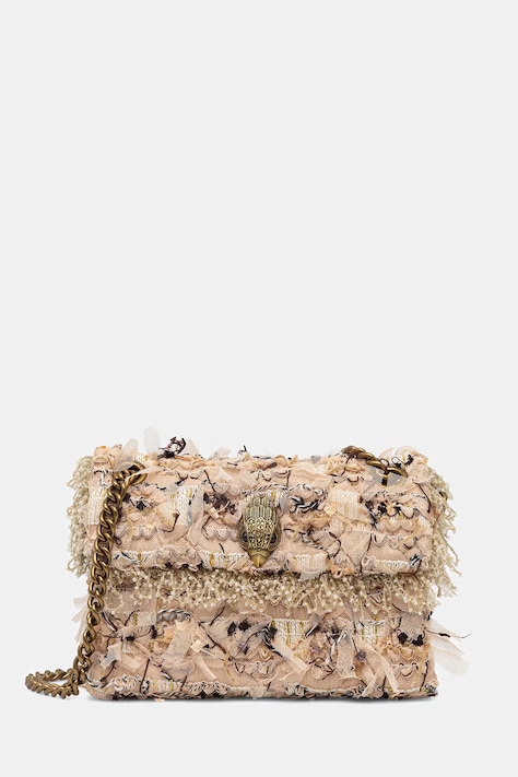 Kurt Geiger London torebka crossbody damska Kensington beżowa 5379543609