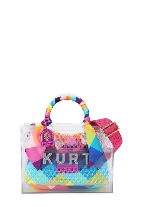 Kurt Geiger London torebka kuferek damska Kensington transparentna 5585399999