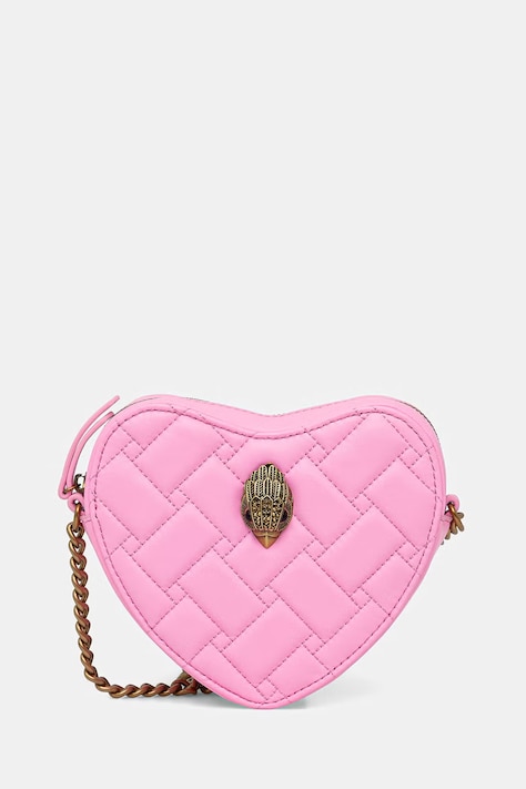 Kurt Geiger London torebka damska skórzana Mini Kensington różowa 4027198109