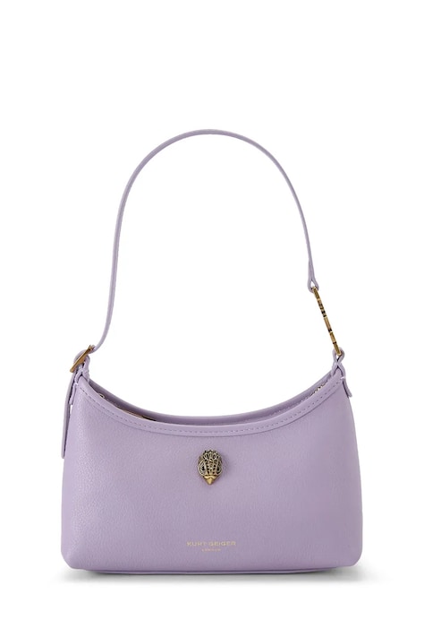 Kurt Geiger London torebka damska skórzana Kurt sling fioletowa 5586695109