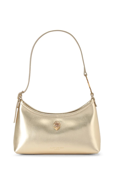 Kurt Geiger London клатч для женщин из кожи Kurt sling золотой 5586661109