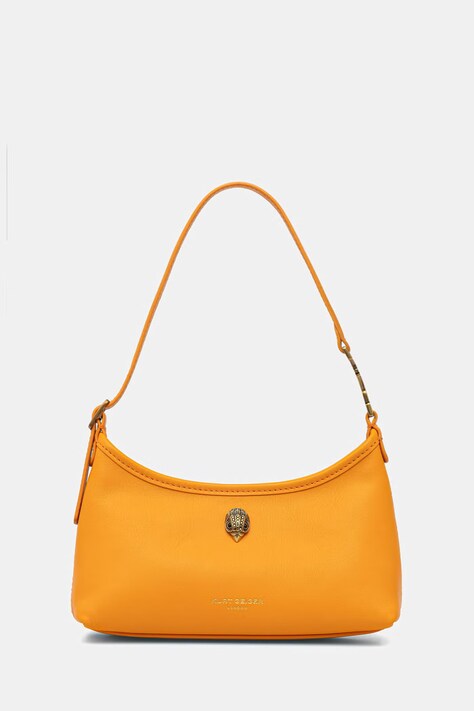 Kurt Geiger London torebka damska skórzana Kurt sling pomarańczowa 5586694109