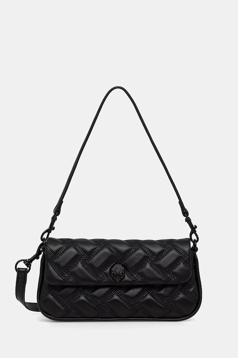 Kurt Geiger London torebka crossbody damska skórzana Pickle Shoulder Bag czarna 5579400109