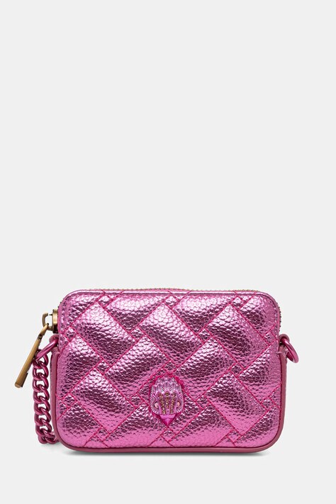 Kurt Geiger London portfel damski Micro Kensington różowy 3735598979