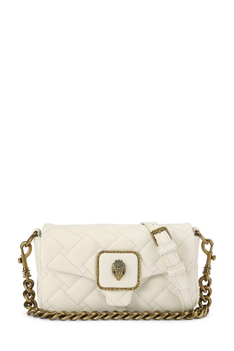 Kurt Geiger London torebka damska skórzana Mini Pimlico beżowa 5626741109