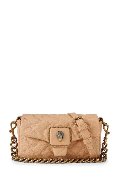 Kurt Geiger London torebka crossbody damska skórzana Mini Pimlico brązowa 5626748109