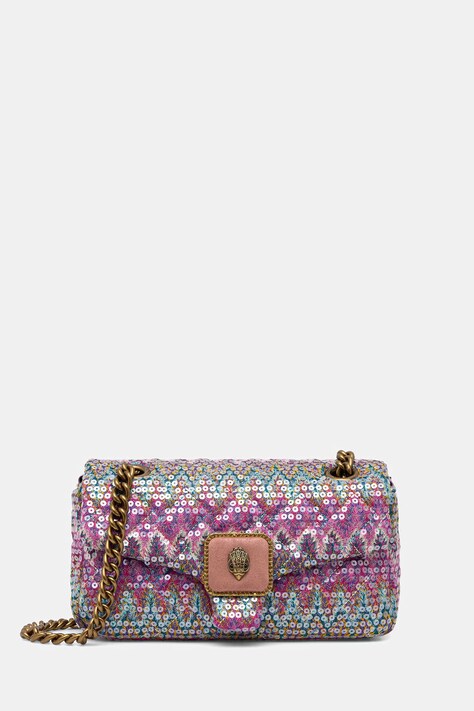 Kurt Geiger London torebka crossbody damska Pimlico fioletowa 5374899779