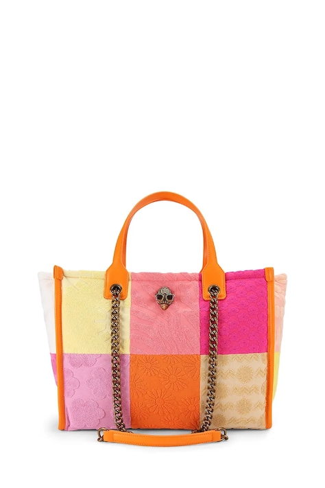 Kurt Geiger London torebka tote damska Hoxton pomarańczowa 5023369689