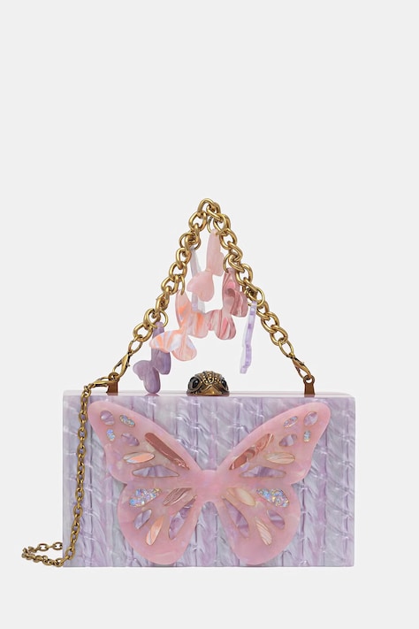 Kurt Geiger London kopertówka damska fioletowa 5569495979