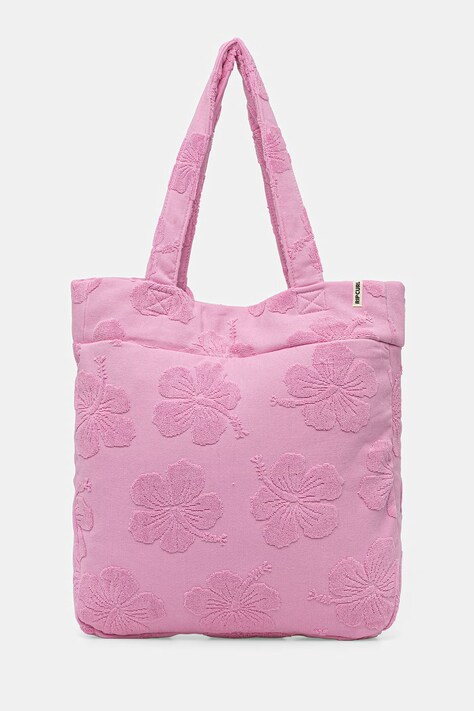 Rip Curl torebka damska bawełniana MIXED TERRY różowa 03EWSB